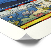 Alaska - Steamship Line Map 1934 Poster (Hoek)