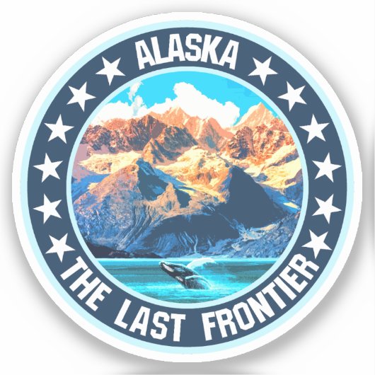 Alaska Sticker (Voorkant)