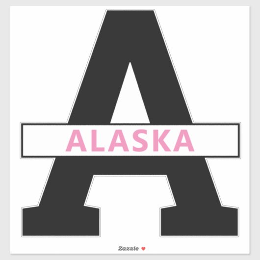 Alaska Sticker (Vel)