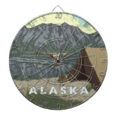 Alaska Struik Plane Souvenirs Dartbord (Voorkant)