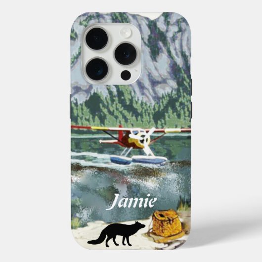 Alaska Struik Planet en Vist reizen Case-Mate iPhone Case (Achterkant)