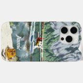 Alaska Struik Planet en Vist reizen Case-Mate iPhone Case (Achterkant (horizontaal))