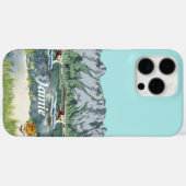 Alaska Struik Planet en Vist reizen Case-Mate iPhone Case (Achterkant (horizontaal))