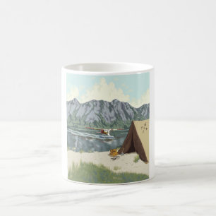 Alaska Struik Planet en Vist reizen Koffiemok