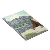 Alaska Struik Planet en Vist reizen Notitieboek (Rechterzijde)