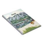 Alaska Struik Planet en Vist reizen Notitieboek (Rechterzijde)