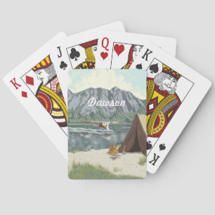 Alaska Struik Planet en Vist reizen Pokerkaarten