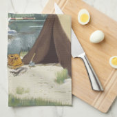 Alaska Struik Planet en Vist reizen Theedoek (Quarter Fold)