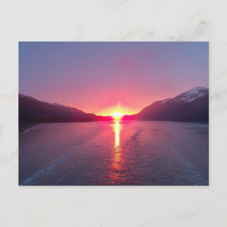 Alaska Sunset Briefkaart