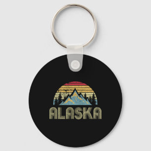 Alaska T-shirt - Retro Vintage Bergen Natuur Wande Sleutelhanger
