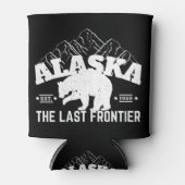 Alaska The Last Frontier Polar Bear Blikjeskoeler (Voorkant)