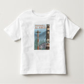 Alaska Totem Poles - Wrangell Alaska Kinder Shirts (Voorkant)