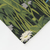 Alaska Travel Art Vintage Fleece Deken (Hoek)