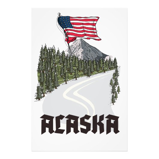 Alaska Travel Poster (Devant)