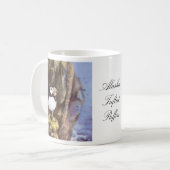 Alaska Tufted Puffin Koffiemok (Voorkant links)