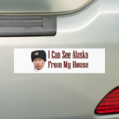 Alaska uit mijn huis bumpersticker (Op auto)