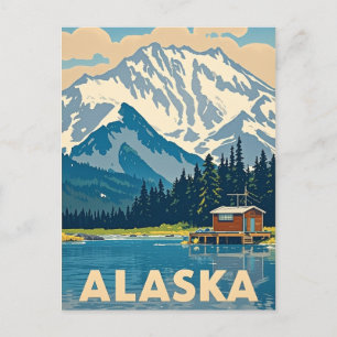 alaska-uitzicht briefkaart