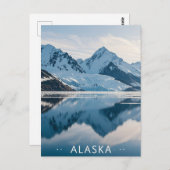 alaska-uitzicht briefkaart (Voorkant / Achterkant)