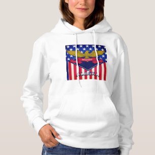 Alaska USA Flag Hoodie