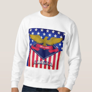 Alaska USA Flag Trui