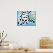 Alaska USA Poster (Keuken)