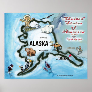 Alaska USA Poster