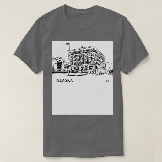 Alaska USA TShirt 1 (Design devant)