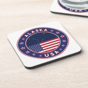 Alaska, Verenigde Staten Bier Onderzetter