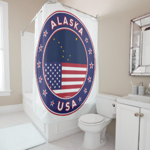 Alaska, Verenigde Staten Douchegordijn