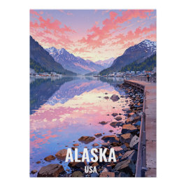 Alaska, Verenigde Staten Perfect Poster