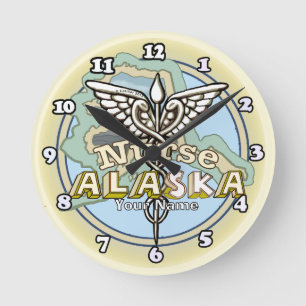 Alaska Verpleegster Caduceus Ronde Klok