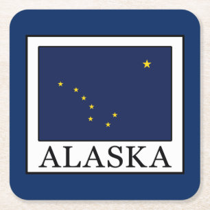 Alaska Vierkante Kartonnen Onderzetter
