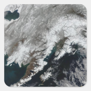 Alaska Vierkante Sticker