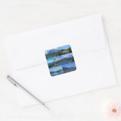 Alaska Vierkante Sticker (Envelop)