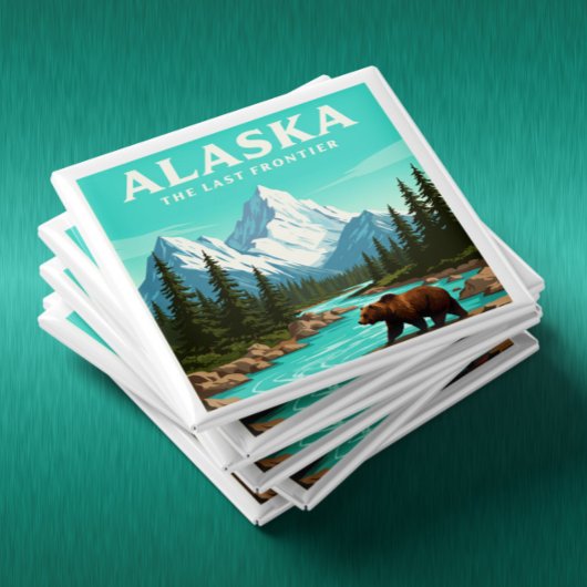 Alaska Vintage Magneet