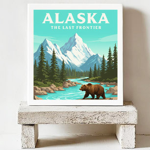 Alaska Vintage Tegeltje
