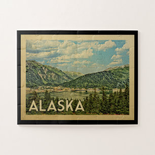 Alaska Vintage Travel Legpuzzel
