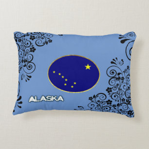 Alaska vlag accent kussen