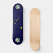 Alaska vlag skateboard (Voorkant)