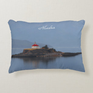 Alaska, vuurtoren, fotografie, Pillow Accent Kussen