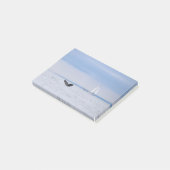 Alaska - walvis en zeilboot post-it® notes (Schuin)