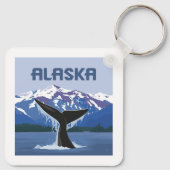 Alaska | Walvissprookje Sleutelhanger (Achterkant)
