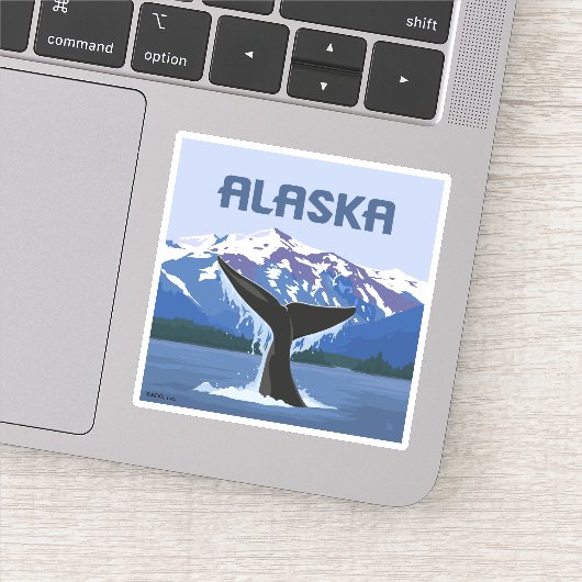 Alaska | Walvissprookje Sticker (Detail)