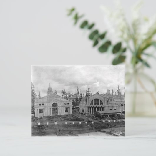 Alaska-Yukon-Pacific Exposition 1908 Briefkaart (Staand voorkant)