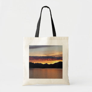 Alaska Zonsondergang I Mooie Alaska fotografie Tote Bag