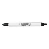 Alaska Zwarte Inkt Pen (Voorkant)