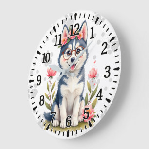 Alaskaanse Husky Grote Klok