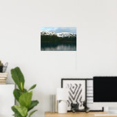Alaskaanse kust bij schemering poster (Thuiskantoor)
