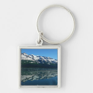 Alaskaanse Kustlijn Mooie Natuurfotografie Sleutelhanger