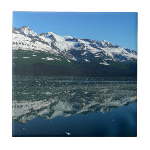 Alaskaanse Kustlijn Mooie Natuurfotografie Tegeltje